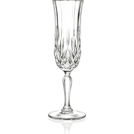 RCR Cristalleria Italiana Opera - FL - Set da 6 Calici Flute in Cristallo (1/3)