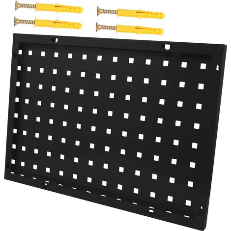 Étagère de rangement de garage à panneaux perforés avec (1/5)