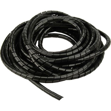 Unitec Spiralschlauch Ø 6 mm schwarz 10 m Spiralschlauch