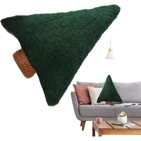 Coussins De Noël Décoratifs en Peluche Doux Mignon Vintage Coussins Décoratifs De Noël Pour Canapé Pour Maison, Bureau, Dortoir, Salle De Fête, Pièce, Canapé, (1/5)