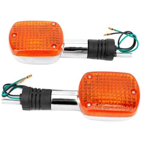 Un par de intermitentes de motocicleta de 8 mm para Honda (1/4)