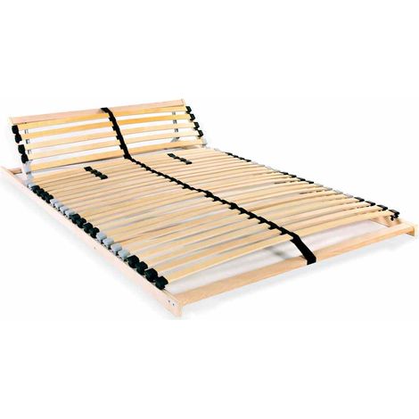 Lattenrost mit 28 Latten 7 Zonen 120x200 cm