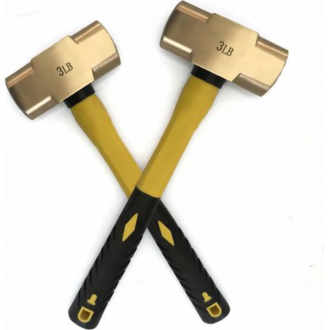 Martillo octogonal antichispas de latón 18 LB (1/5)