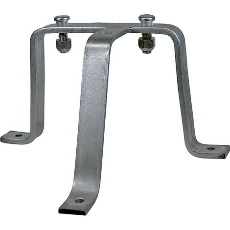 Autobest – Support pour roue de secours – Acier robuste – Fixation 2 points – Compatible entre-axes 110/100/65 mm – Rangement sécurisé