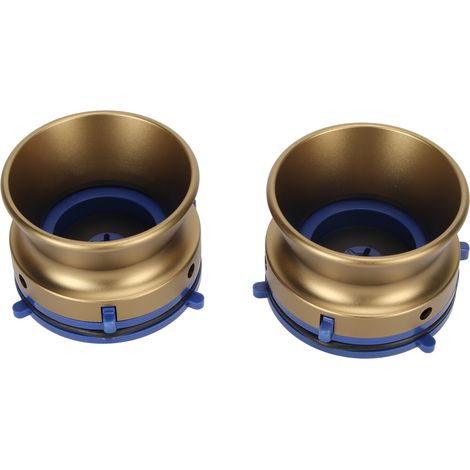 1/4 10in Ouvreur Aluminium Poli Alliage Universel Adaptateur Moyeu NAB pour Studer ReVox B67 Akai Teac Bronze (1/5)