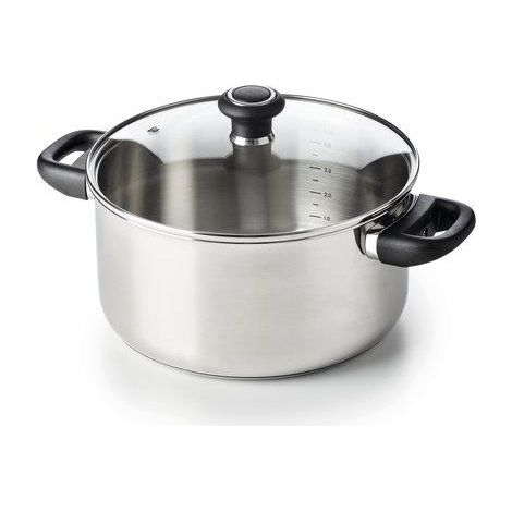 Beka Polo Bratpfanne Edelstahl glänzend 24 cm 5 Liter