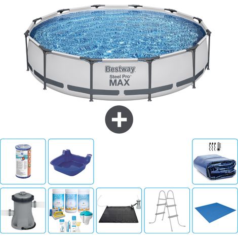 Bestway Bestway Steel Pro MAX Ronde - 366x76 cm - 9-pièces S21694 (1/5)