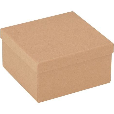 Glorex Quadratbox /Pappe 125 x 125 x 65 mm Geschenkverpackungen