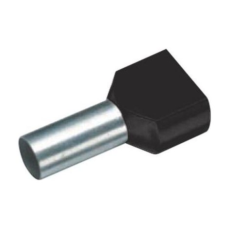 Cimco 18 2470 terminal cable negro 100 piezas