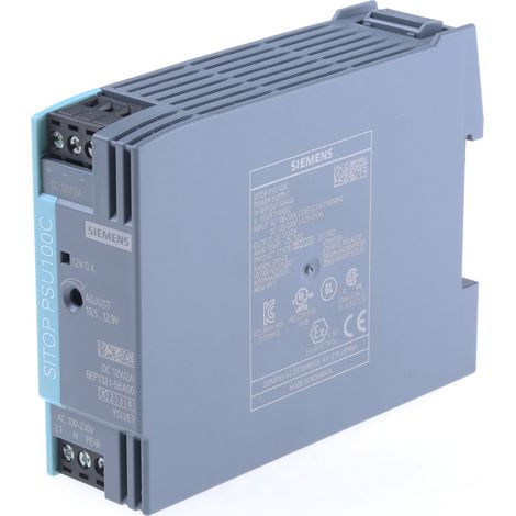 Alimentation rail DIN Siemens SITOP PSU100C 12 V/2 A 12.9 V/DC 2 A 24 W 1 x