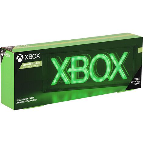 LÁMPARA LED ESTILO NEÓN XBOX 15 X 30 CM PALADONE PP12715XB