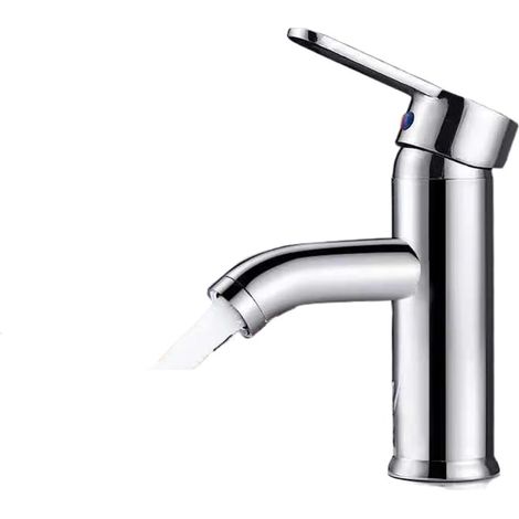 Robinet de cuisine Robinet de salle de bain for évier de lavabo, mitigeurs de lavabo d'eau chaude et froide montés sur le pont, robinet de lavabo de lavabo en or noir mat, robinet de toilette à grue(0 (1/5)