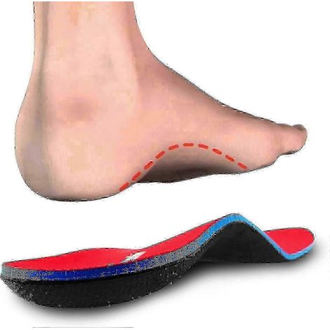(L 44-45) Semelles orthopédiques pour pieds plats, épine calcanéenne, fasciite plantaire, semelles de travail (1/5)