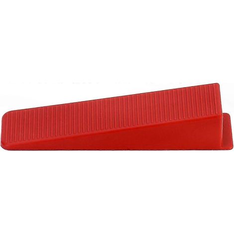 100 Nivellierkeile für Wand- und Bodenfliesen, professionelles Verlegeset, wiederverwendbare Keile für präzise Ausrichtung, 100 Stück pro Packung (1/5)