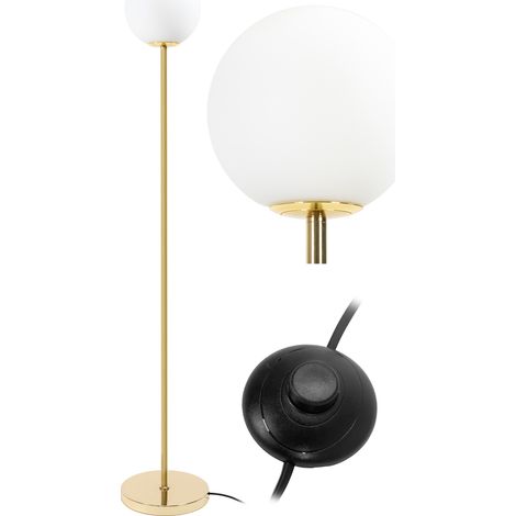 Floor Lamp Living Room Toolight APP926-1F Gold Balls 1-light point E27 25x25x160cm