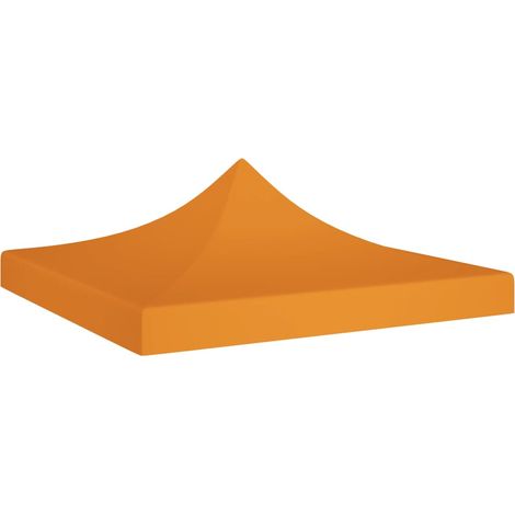 Toit de tente de réception pour belvédère de jardin,Résistant aux UV 2x2 m Orange 270 g/m² -36978 (1/5)