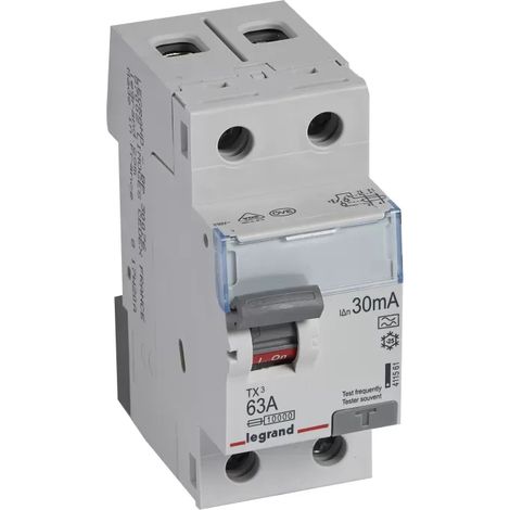 2P 63A 0,03A Fehlerstromschutzschalter Typ A P302 TX3 411561