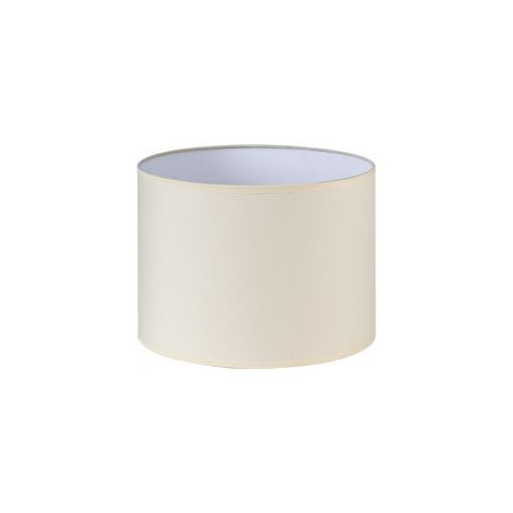 Pantalla Cilindrica Dori E27 Beis 25Dx25dx20h Cm Tejido Popelin