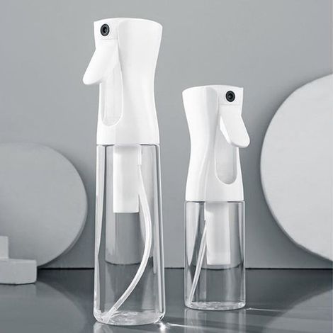 Set da due pezzi (200 ml + 300 ml) Flaconi dosatori, flaconi spray, flaconi per olio per la dispensazione di liquidi, trasparenti (1/5)
