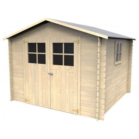 Casetta in legno Galerna 19mm, 270 x 270 cm, 7.24 m² (1/4)