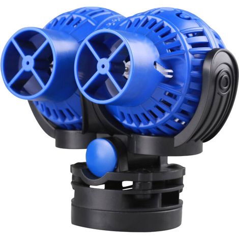 JVP-230 Pompe de brassage double Wavemaker, 6000 l/h 8 W, fixation par aimant, pour aquarium, eau de mer, eau douce, eau saumâtre, pompe de circulation