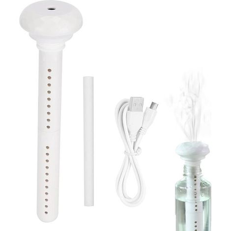 Mini humidificador USB，humidificador portátil para botella de agua，purificador de niebla fría，humidificador de escritorio (1/5)