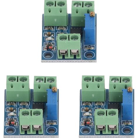 Module convertisseur courant-tension (3 pièces) 0-20 mA vers 0-5 V, carte de conditionnement et de conversion du signal de transmission DC 10-30 V (1/5)