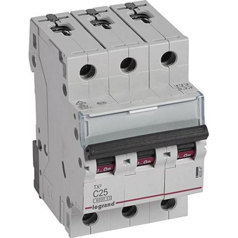 Interruttore automatico S 303 3P C 25A 6000A TX3 (1/2)
