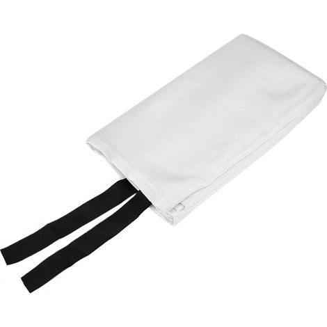 Couverture anti-feu d'urgence en fibre de verre pour cuisine, camping, cheminée, barbecue, voiture (1 1 m) (1/5)