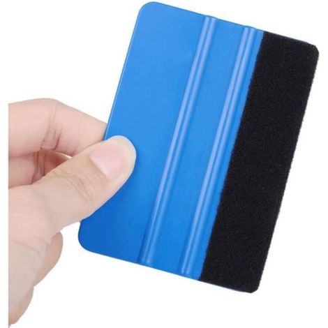 10pcs Raclette de Pose et Emballage - Raclette de marouflage avec Bords Feutre et racloir - pour Pose de Film vitre Voiture Aut (1/3)