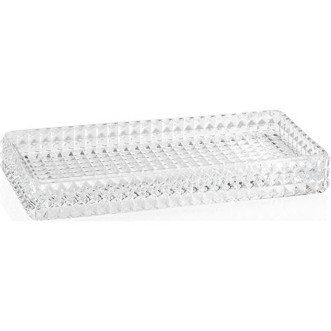 ANDREA HOUSE BA69196 Bandeja de baño de cristal vintage - ref: BA69196