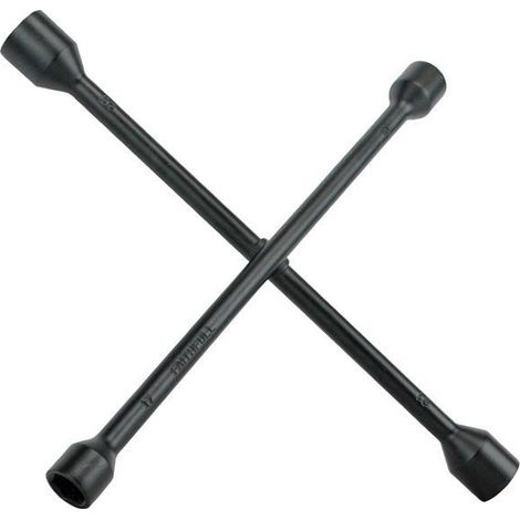 Faithfull RP/FAI/WB2 4-Way Wheel Brace Black Powder Coated 14in FAIAUWB4WP (1/3)