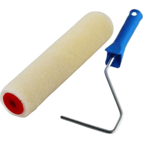 Rouleau en velours pour peintures à l'huile, vernis, résines 15x100 (1/4)