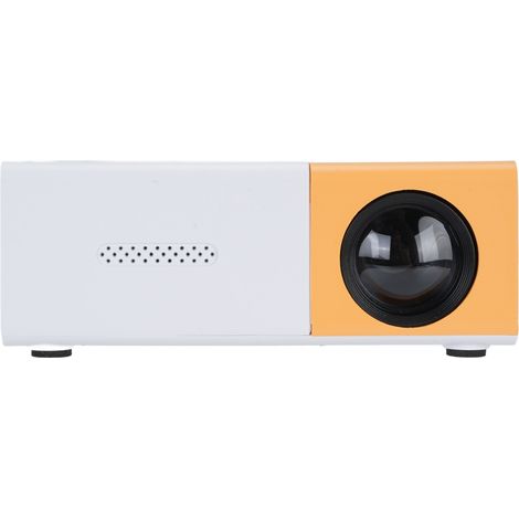 Petit projecteur portable 1080p, norme ANSI, luminosité 1000 lm, mise au point manuelle, écran de 100 pouces, compatible avec les projecteurs de films LED. (1/5)