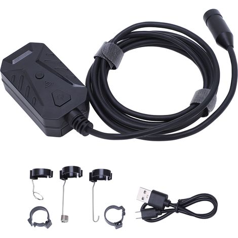 Endoscope industriel étanche autofocus 5MP, caméra à câble flexible avec 4 LED, pour inspection visuelle (1/5)