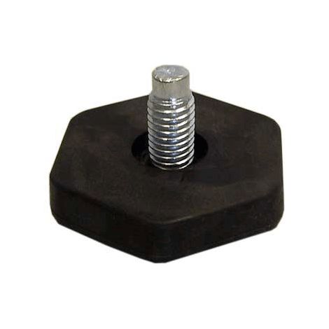 PIED M8 H = 2.3 CM pour LAVE LINGE INDESIT - C00087084 (1/5)
