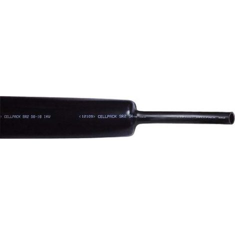Gaine thermorétractable épaissie à la colle, noire, SRH2 120-34 1000 mm, 127431
