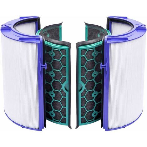 Filtre pour Dyson HP04/ TP04/ DP04/ HP05/ TP05 scellé deux étapes Violet, Purificateur Air Accessoires 360° Filtre Système (1/5)