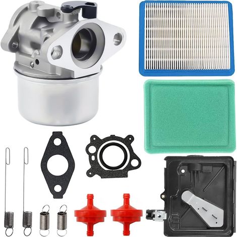 Carburatore 799868 per Briggs & Stratton 499617 498170 497586 498254 497314 497347 497410 694202 693909 692648 + primer filtro aria 795259 (1/5)