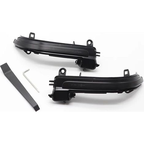 Clignotants LED Clignotant Noir Dynamique, Lumière Rétroviseur (1/5)
