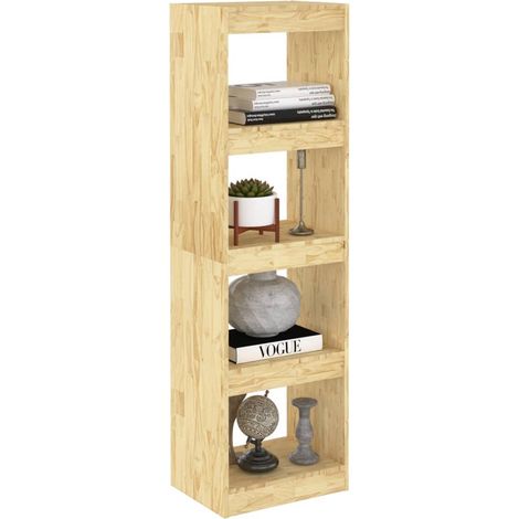 Bibliothèque-Séparateur de pièce 40x30x135,5 Pin massif (1/5)
