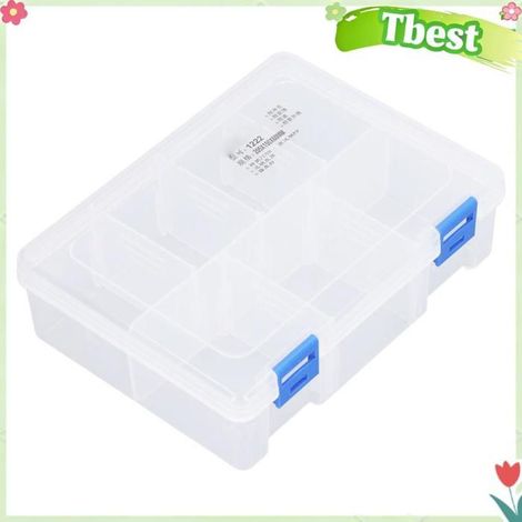 Tbest boîte d’organisateur de pièces 7 Calandre Organisateur de Petites Pièces - Storage Storage Petites Parties auto coffret (1/5)
