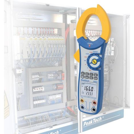 Herramienta de medición electrónica Peaktech 1660 750kW 1000A (1/3)