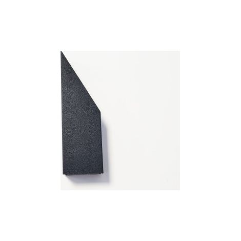 Entretoise Départ et Arrivée Droite pour Lames Persiennes Aluminium Gris Anthracite
