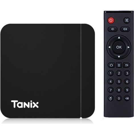 Boitier IPTV Android TV Box Android 11 TV Box TANIX 2Go 16Go Amlogic S905W2 4K HD/3D Netflix Google Store Boite multimedia box (1/4)