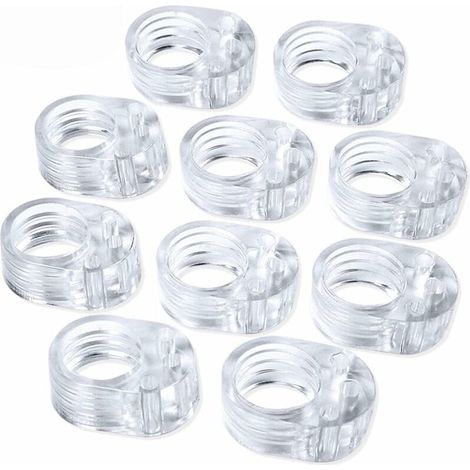 Butées de Porte,12 Pièces Porte Caoutchouc Mise A Niveau Arret de Porte Silicone,Stop-Portes Poignée de Porte Butée Porte Bumper Mur Protecteur (1/5)