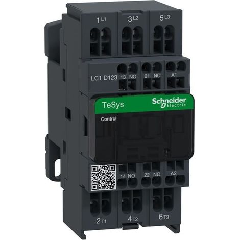 TeSys LC1D - contacteur - 3P - AC-3 440V - 12A - bobine 24Vca