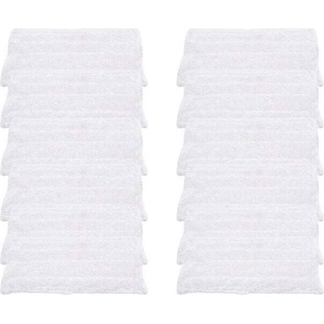 12 PièCes de Rechange pour Vileda Steam XXL Power Pad Nettoyeur Vapeur Remplacement Microfibre Nettoyage Vadrouille, Lavable (1/4)
