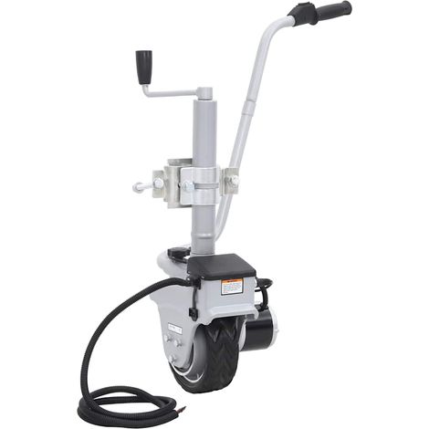 Unité motrice pour caravane 12 V 350 W avec roue jockey et pince réglable, charge 2 270 kg - PANGIVO (1/5)