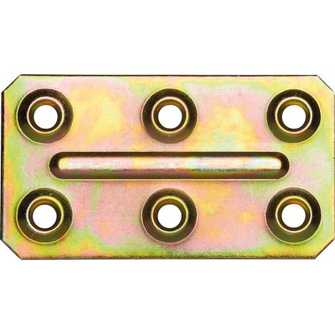 PIASTRINA DI GIUNZIONE ART.162 mm 70 x 50- 100 pezzi  - ALDEGHI LUIGI